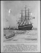First U.S. Navy Ship - U.S.S. Alfred