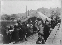 San Francisco's Outdoor Kitchens in 1906