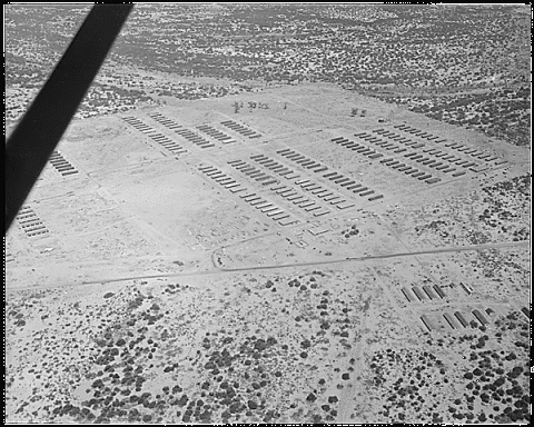 Aerial View of Camp Poston