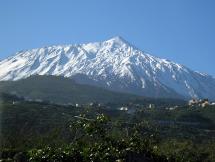 View of Tenerife's Mount Teide From the North  