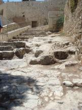 Trial of Jesus - Steps at the House of Caiaphas