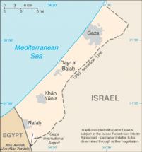 Gaza - Map Locator