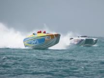 Powerboat Race Underway - World Championship, 2011