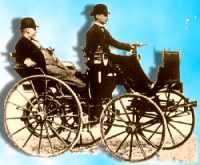 The First Four-Wheeled Car