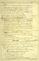 Declaration of Independence - 2nd Page of Manuscript