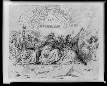 Washington Post Political Cartoon on Women's Suffrage