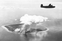 Attack on Nauru by B-24s