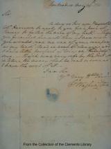 Letter from General Washington to His Dentist