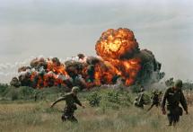 Napalm Fireball in South Vietnam - 1966