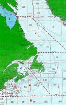 The Perfect Storm - Grand Banks, Map Locator