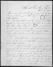 Army of Northern Virginia - Surrender Agreement, Page 1