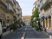 Street Scene of Montpellier