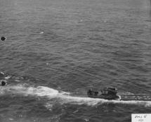 Photo of Badly Damaged U-505