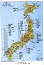 POW Camps - Location in Japan