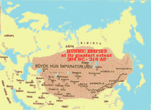 Hunnic Empire - Area of Control
