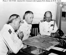 Admiral Kimmel with Planning Officers