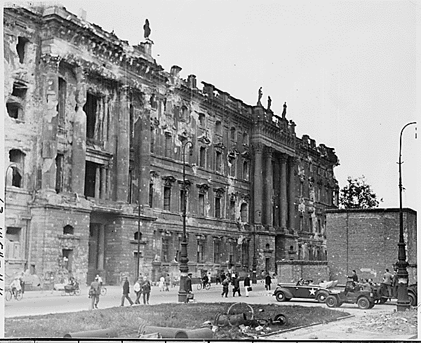 Wilhelmstrasse - WWII Damage in Berlin