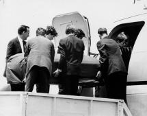 Loading RFK's Casket onto Air Force One