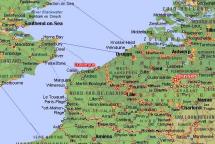 Dunkirk - Locator Map