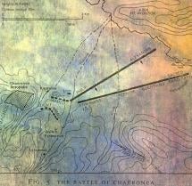 Battle of Chaeronea - Map of the Battle