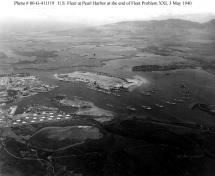Fleet at Pearl Harbor - May, 1940