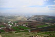 View of Battlefield from Horns of Hattin