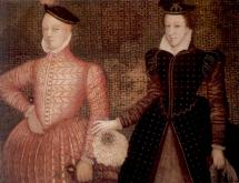 Portrait of Lord Darnley and Mary, Queen of Scots