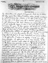 Letter - by Wilbur Wright, Page 4