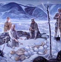 Getman Painting - Eternal Memory in the Permafrost