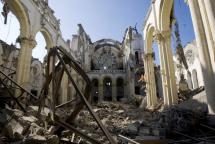 Collapsed Cathedral in Port-au-Prince