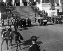 The President's Coffin and the Riderless Horse