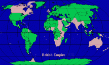 A Map of the British Empire