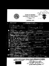 FDR - Death Certificate