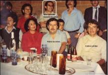 Carlos Lehder with Pablo Escobar