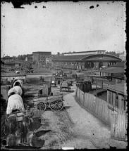 Atlanta's Railroad Depot - Civil War Era