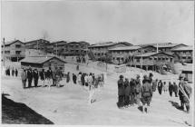 Scene at Camp Gordon - Segregation in WWI