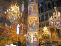 Frescoes within the Kremlin Church