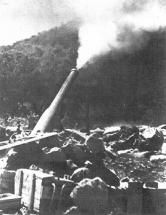 Japanese Artillery Directed Toward Corregidor