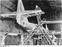 Production of Messerschmitt 262 - Underground