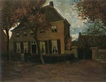 Vicarage at Nuenen - van Gogh Painting