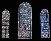 West Lancet Windows - Medieval Glass at Chartres