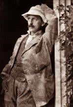 J.M. Barrie Photo - Posing with Hat