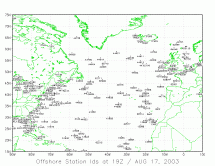 Data Buoys - Map Locator