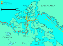 Beechey Island Map
