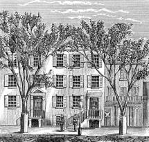 Peterson Boarding House Near Ford's Theater, D.C.