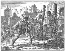 Method of Death in 1554 - Cruel and Unusual
