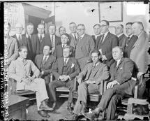 Photo of Prosecutors with Leopold and Loeb