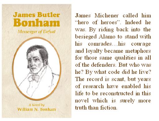 James Butler Bonham - By William N. Bonham