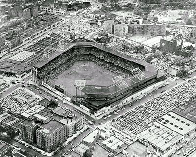 Aerial View of Ebbets Field