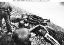 Dead Soldiers on Omaha Beach
